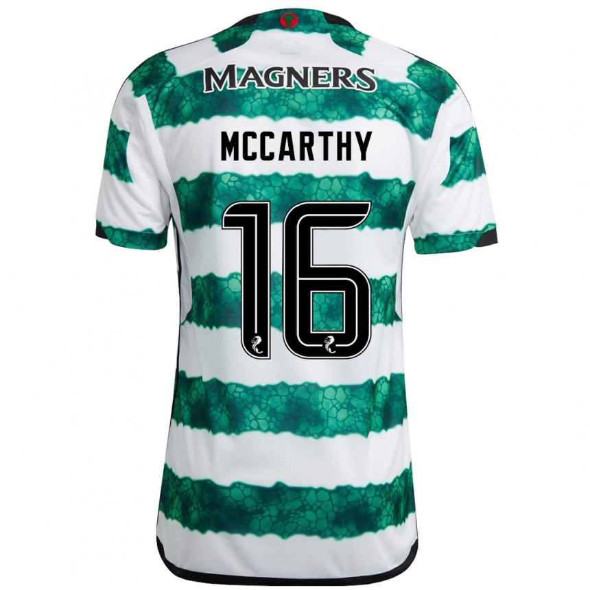 Kids Football James Mccarthy #16 Green Home Jersey 2023/24 T-Shirt Canada