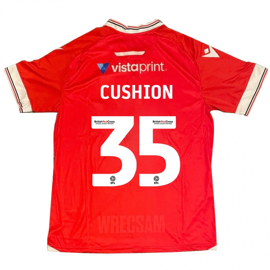 Enfant Football Maillot Owen Cushion #35 Rouge Tenues Domicile 2023/24 Canada