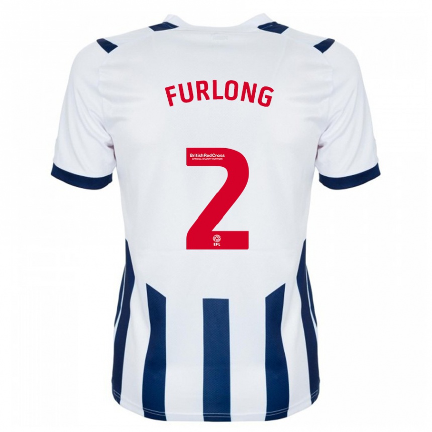 Enfant Football Maillot Darnell Furlong #2 Blanc Tenues Domicile 2023/24 Canada