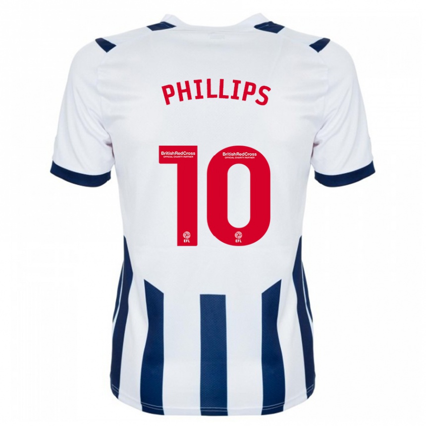 Kids Football Matt Phillips #10 White Home Jersey 2023/24 T-Shirt Canada