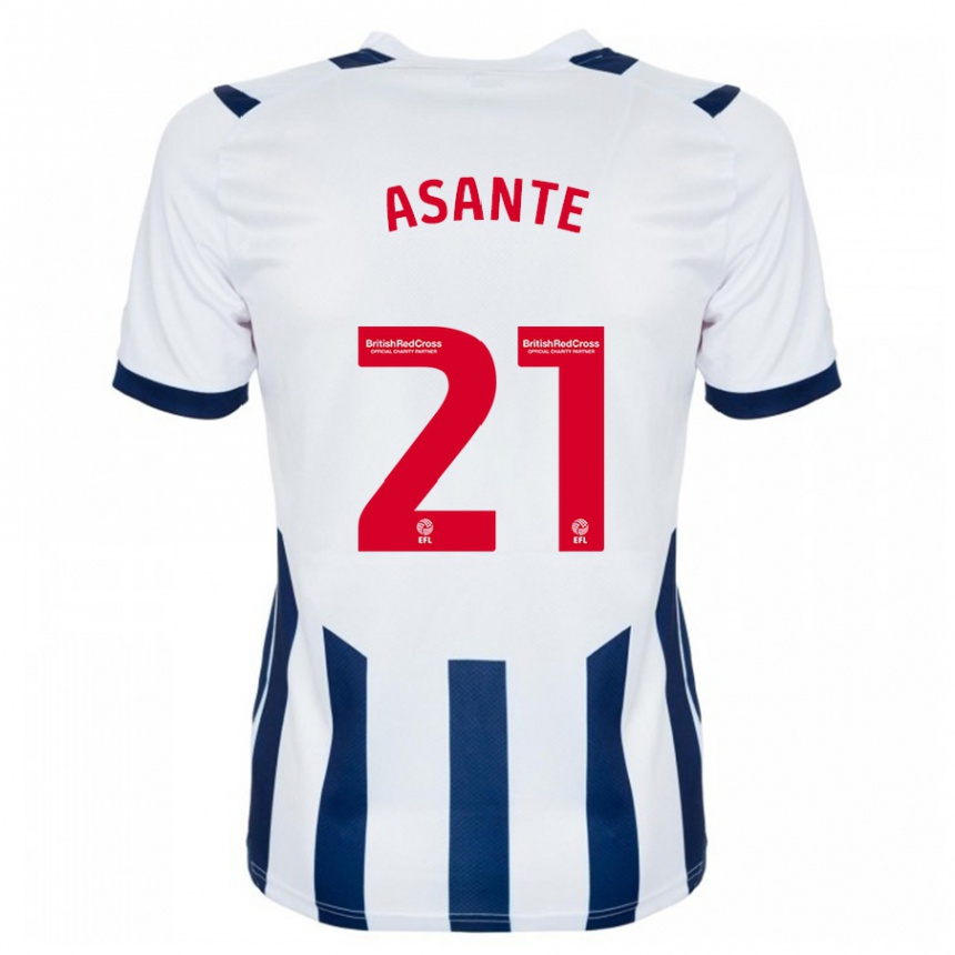 Enfant Football Maillot Brandon Thomas-Asante #21 Blanc Tenues Domicile 2023/24 Canada