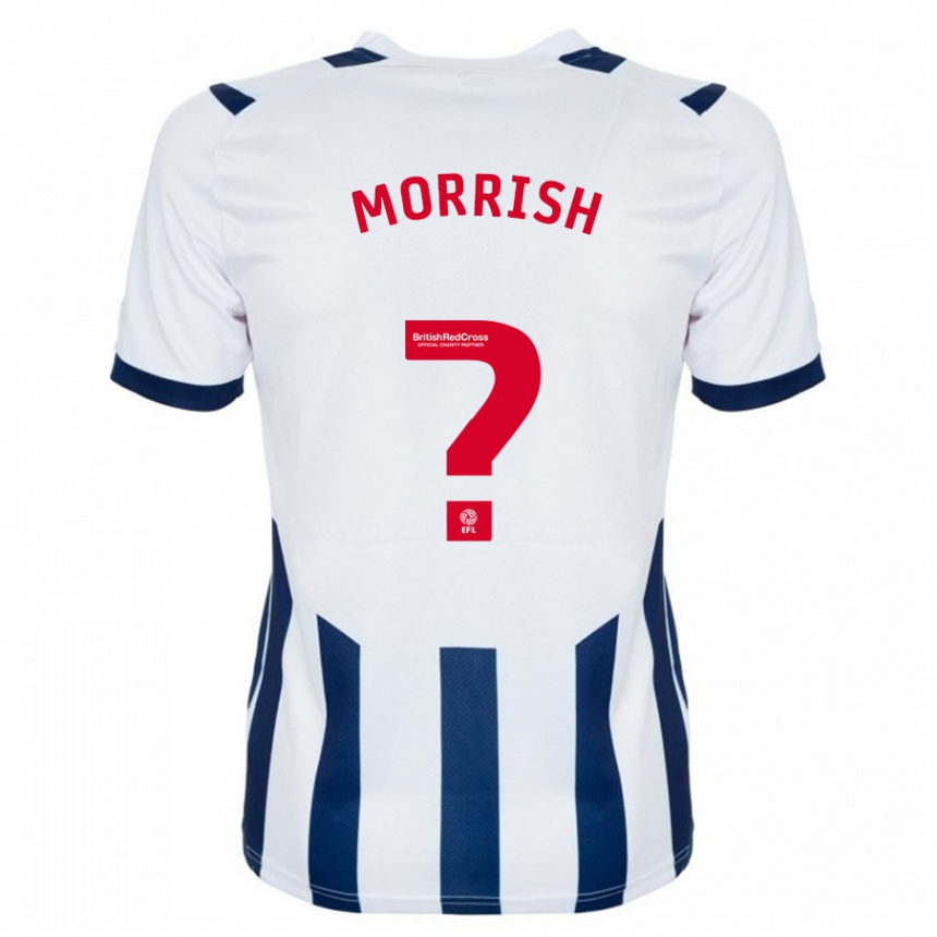 Kids Football Rhys Morrish #0 White Home Jersey 2023/24 T-Shirt Canada