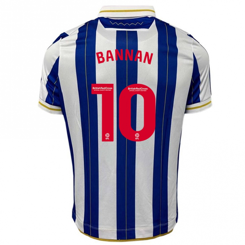 Enfant Football Maillot Barry Bannan #10 Bleu Blanc Tenues Domicile 2023/24 Canada