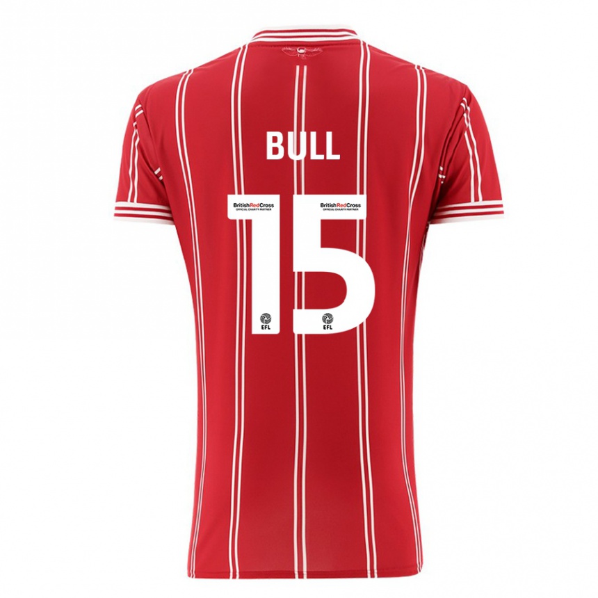 Enfant Football Maillot Jasmine Bull #15 Rouge Tenues Domicile 2023/24 Canada