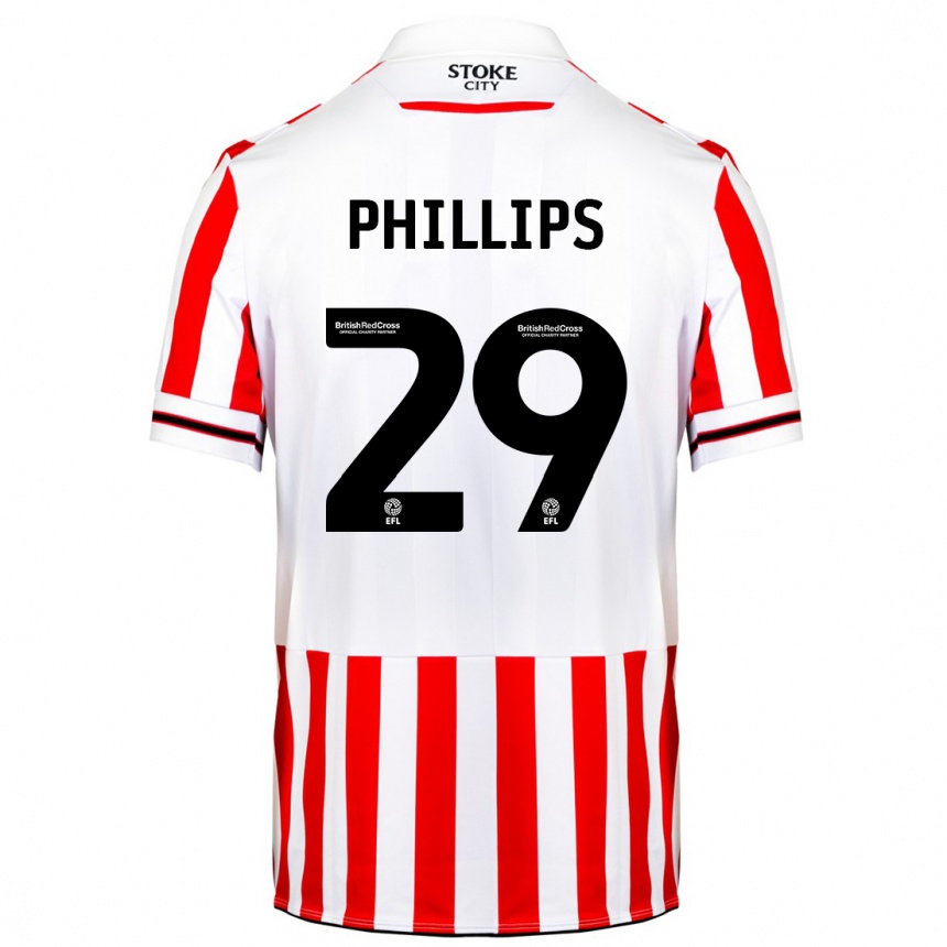 Kids Football D'margio Wright-Phillips #29 Red White Home Jersey 2023/24 T-Shirt Canada