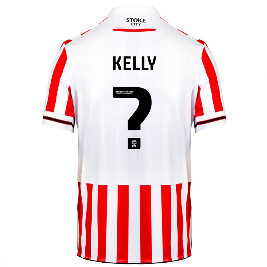 Kids Football Gabriel Gartside-Kelly #0 Red White Home Jersey 2023/24 T-Shirt Canada