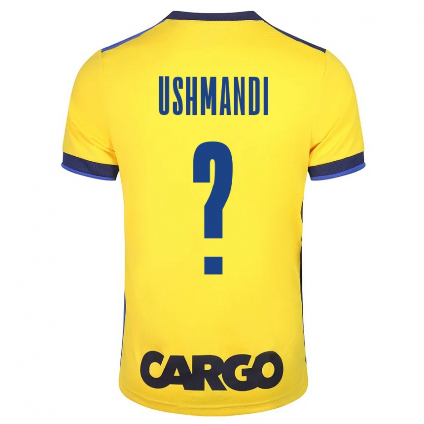 Enfant Football Maillot Anar Ushmandi #0 Jaune Tenues Domicile 2023/24 Canada