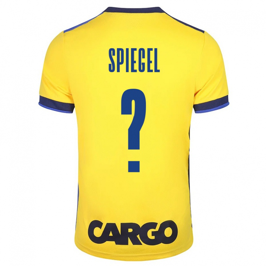 Enfant Football Maillot Liran Spiegel #0 Jaune Tenues Domicile 2023/24 Canada