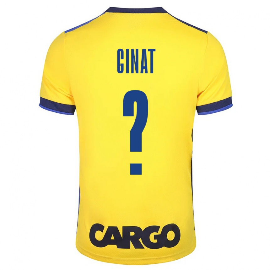 Enfant Football Maillot Eran Ginat #0 Jaune Tenues Domicile 2023/24 Canada