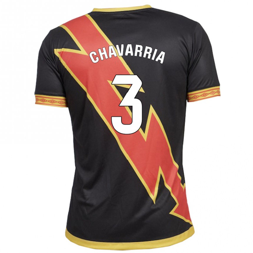 Kids Football Pep Chavarría #3 Black Away Jersey 2023/24 T-Shirt Canada