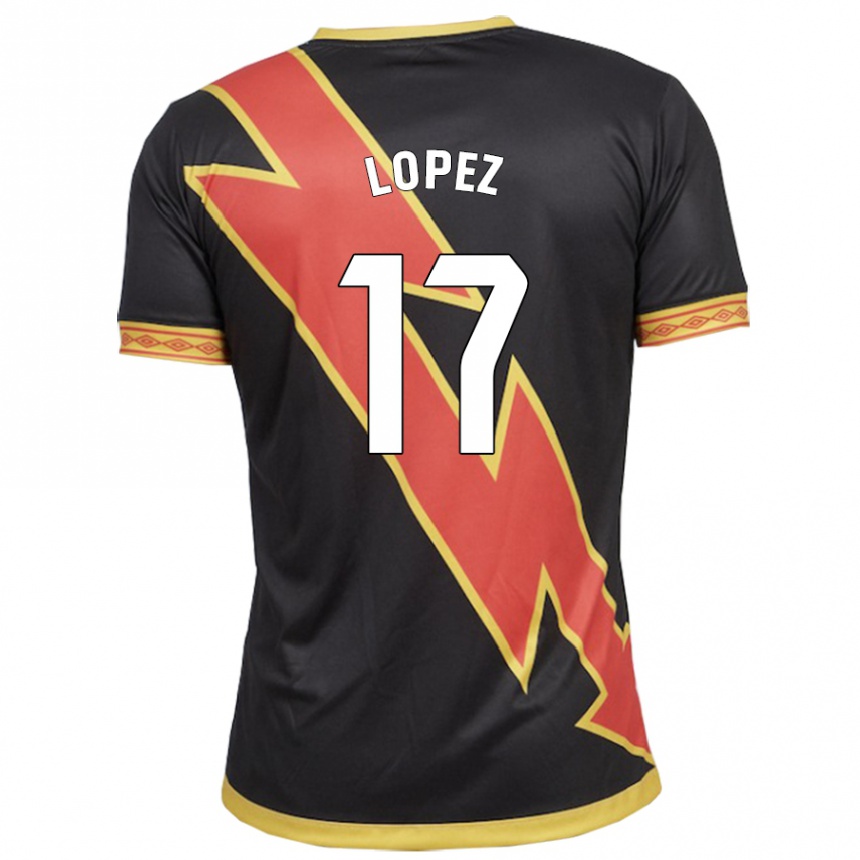 Enfant Football Maillot Unai López #17 Noir Tenues Extérieur 2023/24 Canada