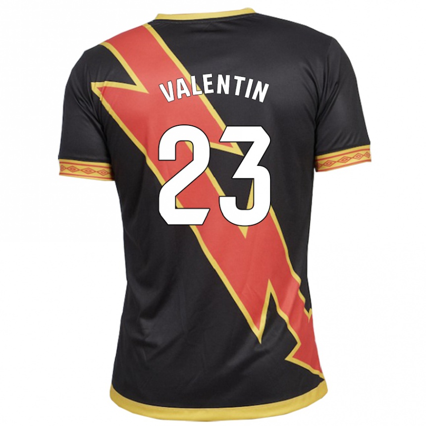 Enfant Football Maillot Óscar Valentín #23 Noir Tenues Extérieur 2023/24 Canada