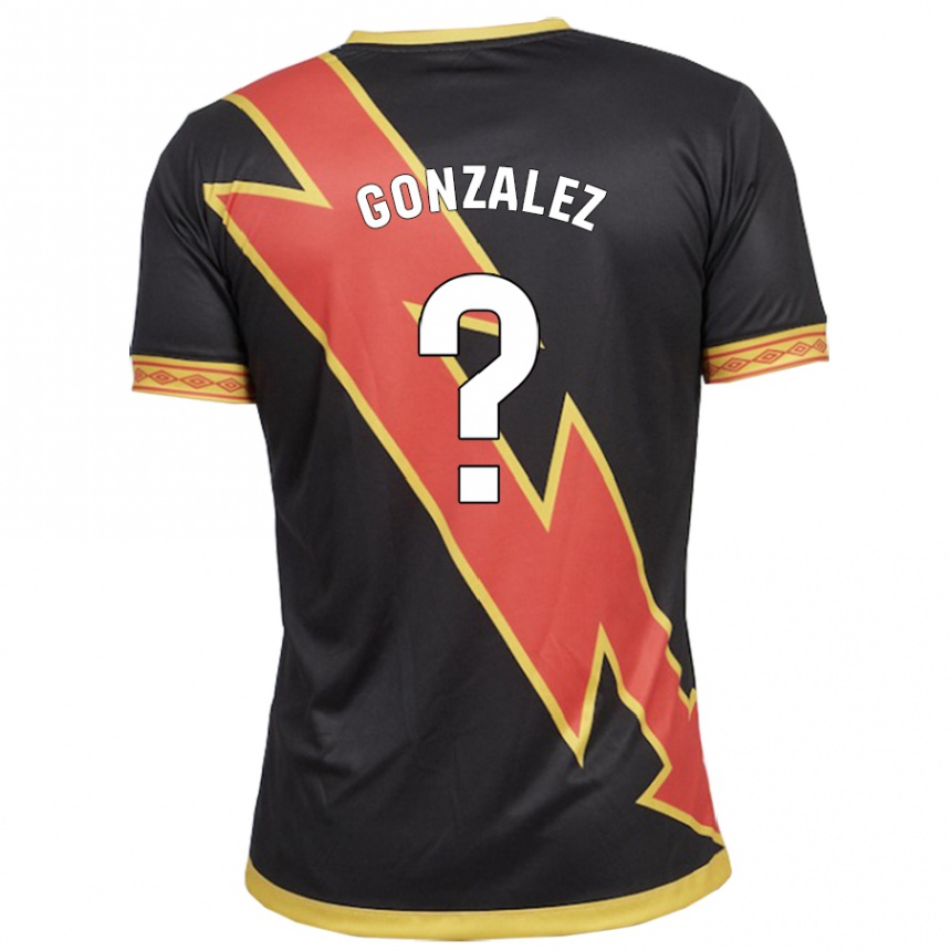 Enfant Football Maillot Aitor González #0 Noir Tenues Extérieur 2023/24 Canada