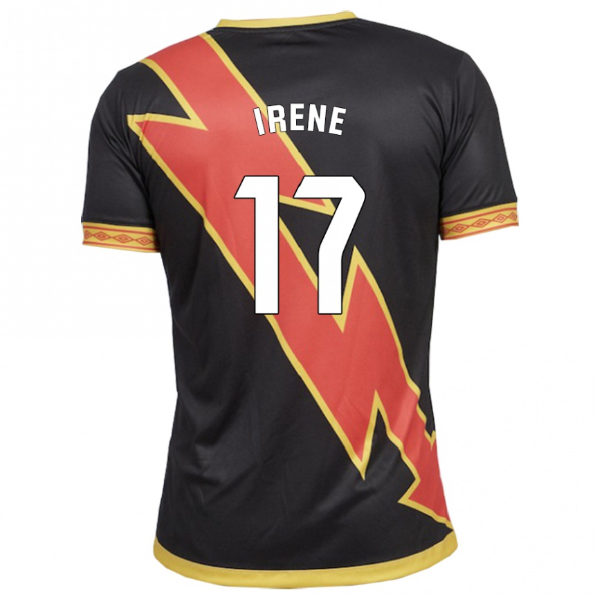 Enfant Football Maillot Irene Rodríguez Basilio #17 Noir Tenues Extérieur 2023/24 Canada