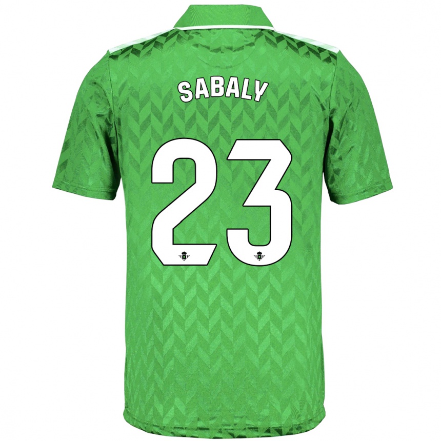 Kids Football Youssouf Sabaly #23 Green Away Jersey 2023/24 T-Shirt Canada