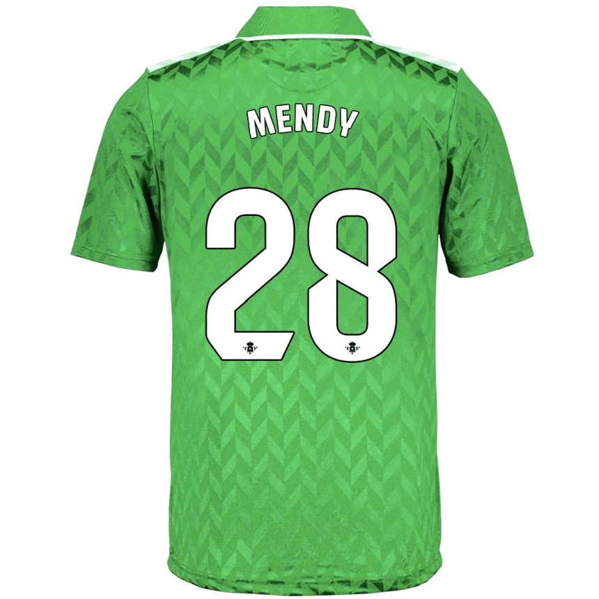 Kids Football Nobel Mendy #28 Green Away Jersey 2023/24 T-Shirt Canada