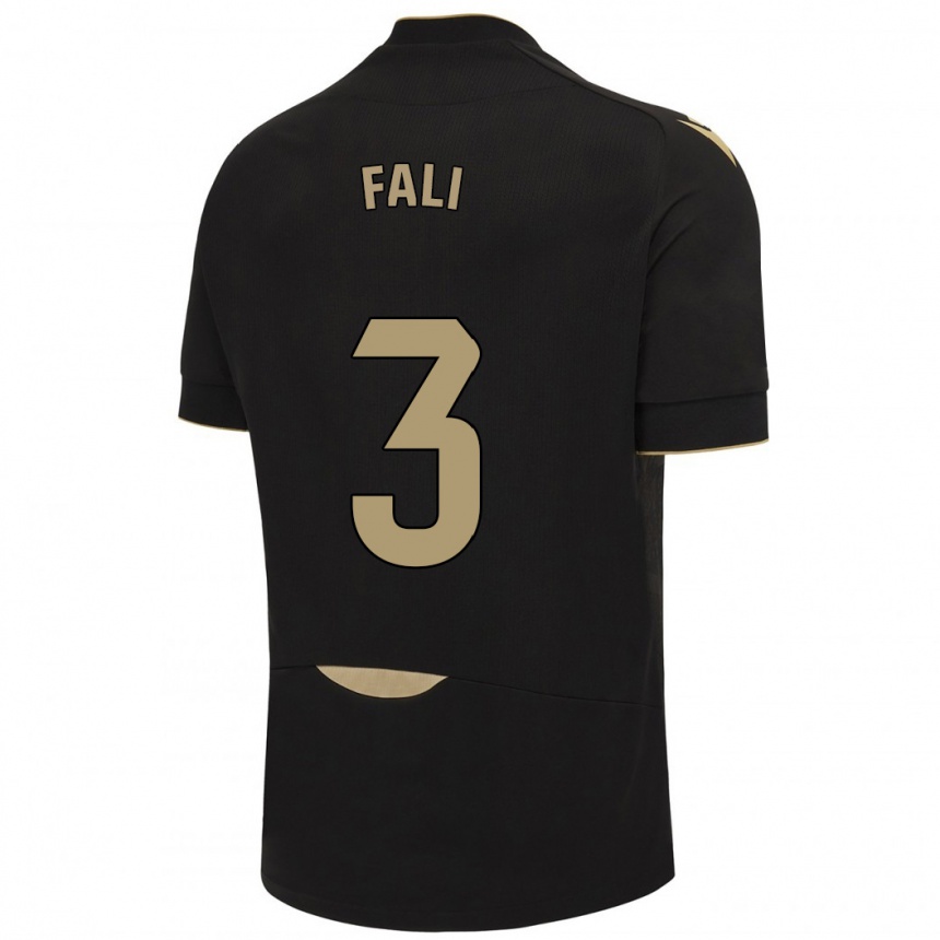 Kids Football Fali #3 Black Away Jersey 2023/24 T-Shirt Canada