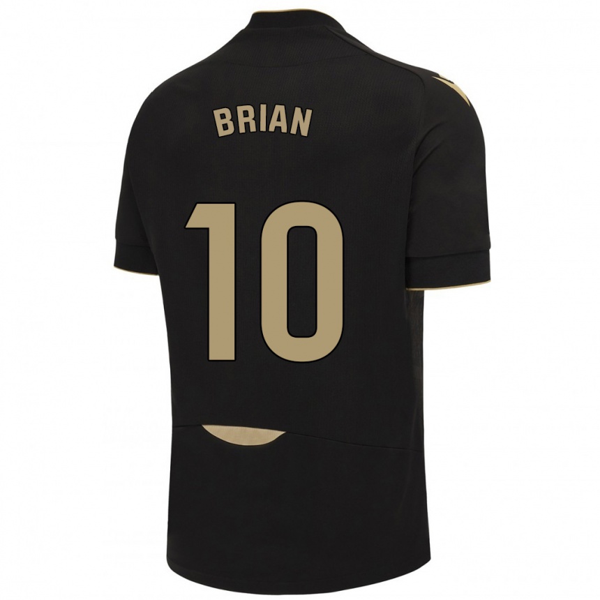 Kids Football Brian Ocampo #10 Black Away Jersey 2023/24 T-Shirt Canada