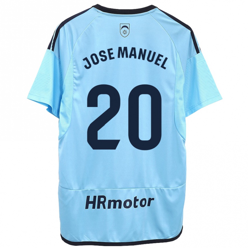 Enfant Football Maillot José Manuel Arnáiz #20 Bleu Tenues Extérieur 2023/24 Canada