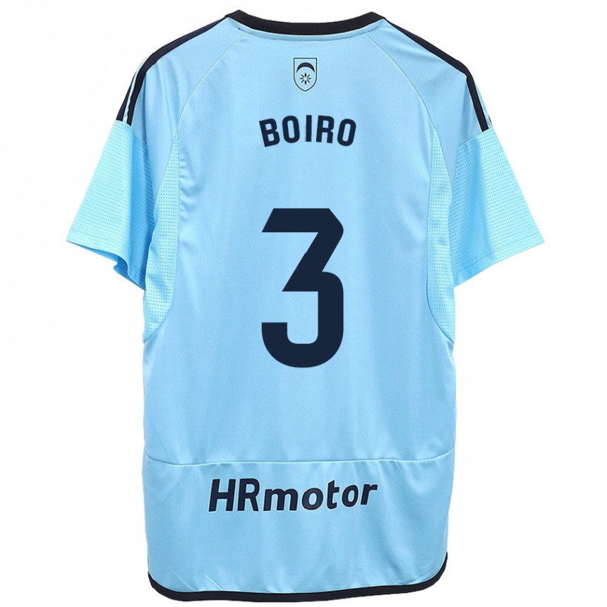 Enfant Football Maillot Adama Boiro #3 Bleu Tenues Extérieur 2023/24 Canada