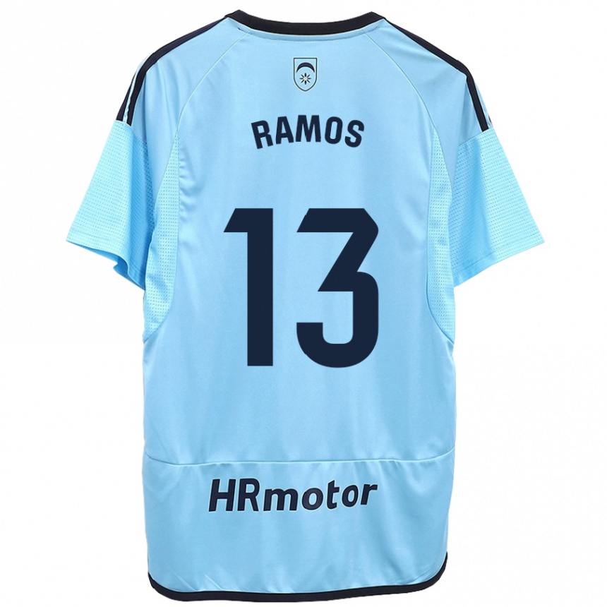 Enfant Football Maillot Darío Ramos #13 Bleu Tenues Extérieur 2023/24 Canada