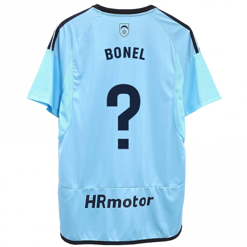 Enfant Football Maillot Aimar Bonel #0 Bleu Tenues Extérieur 2023/24 Canada