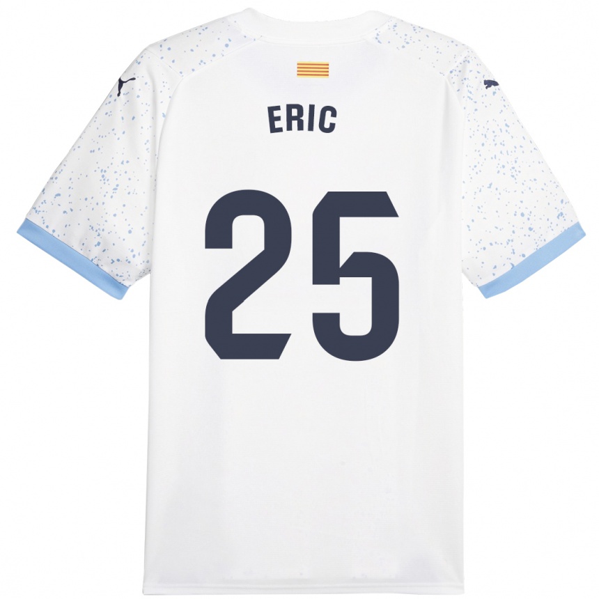 Kids Football Eric Garcia #25 White Away Jersey 2023/24 T-Shirt Canada