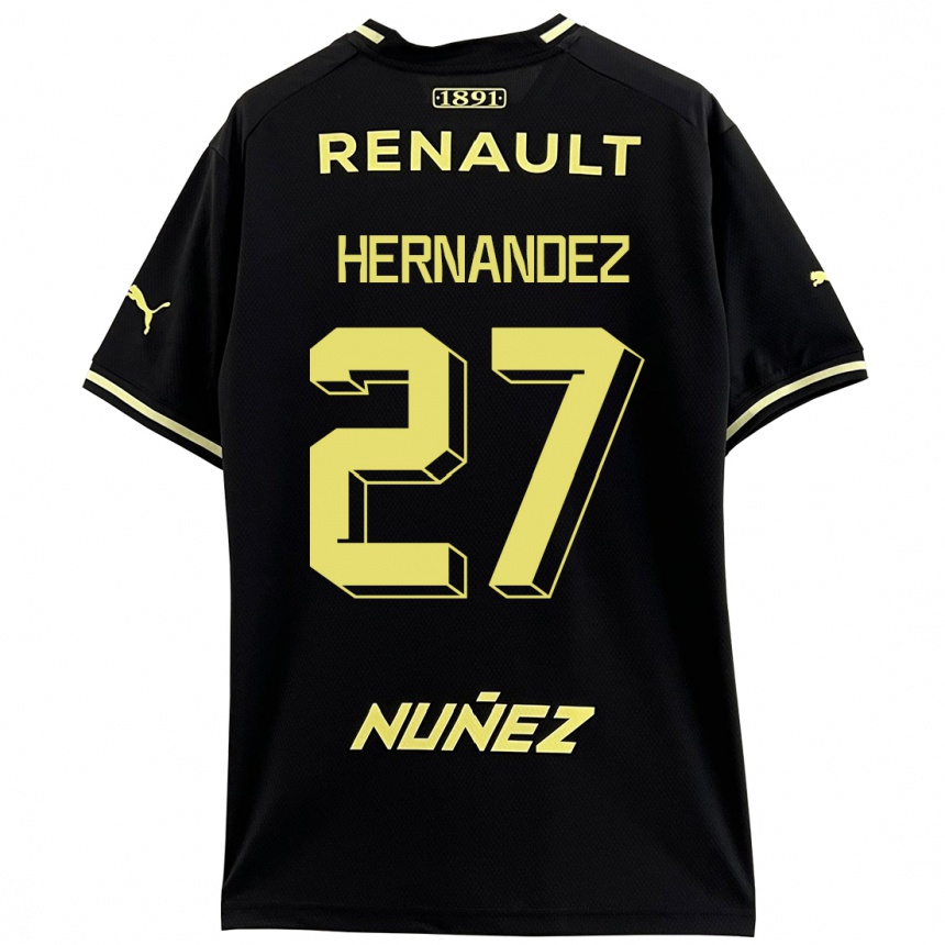 Kids Football Lucas Hernández #27 Black Away Jersey 2023/24 T-Shirt Canada