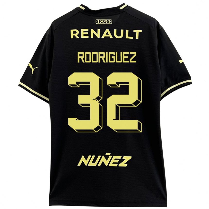 Enfant Football Maillot Randall Rodríguez #32 Noir Tenues Extérieur 2023/24 Canada