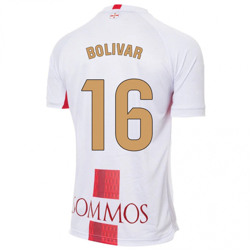 Enfant Football Maillot Jovanny Bolívar #16 Blanc Tenues Extérieur 2023/24 Canada