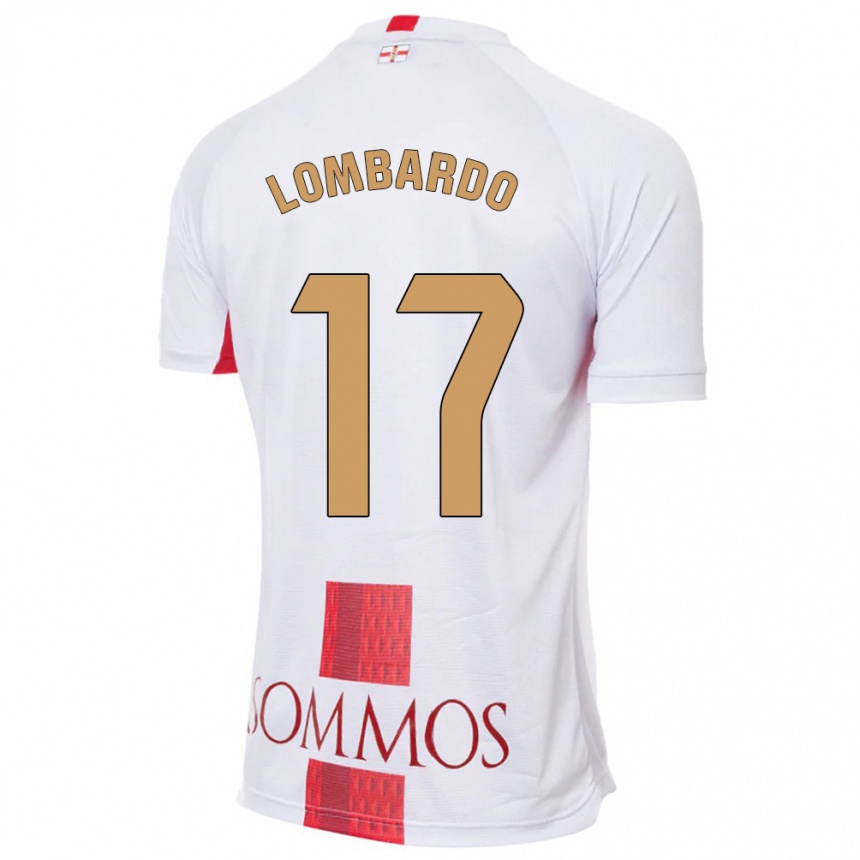 Enfant Football Maillot Enzo Lombardo #17 Blanc Tenues Extérieur 2023/24 Canada