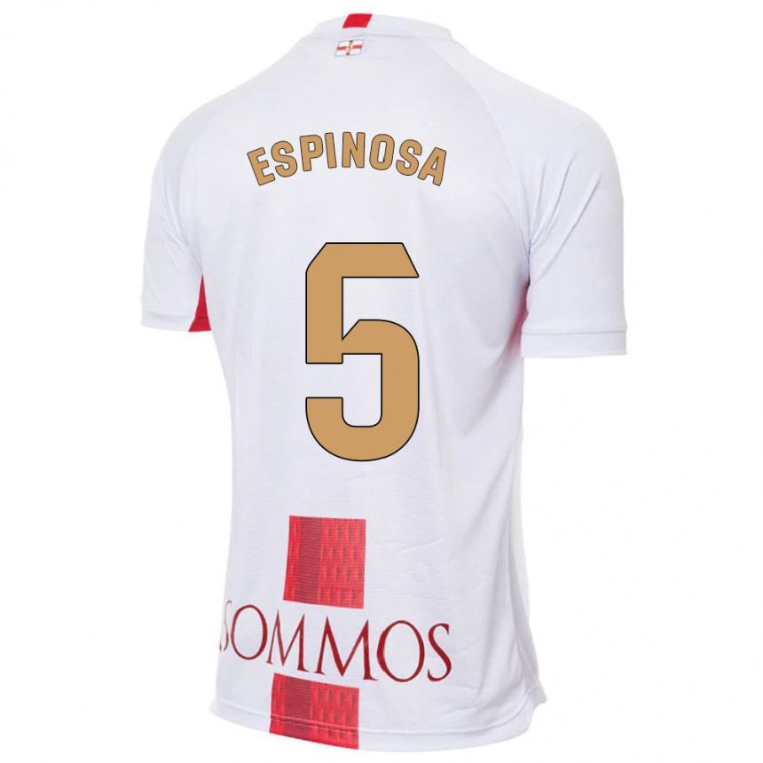 Enfant Football Maillot Diego Espinosa #5 Blanc Tenues Extérieur 2023/24 Canada