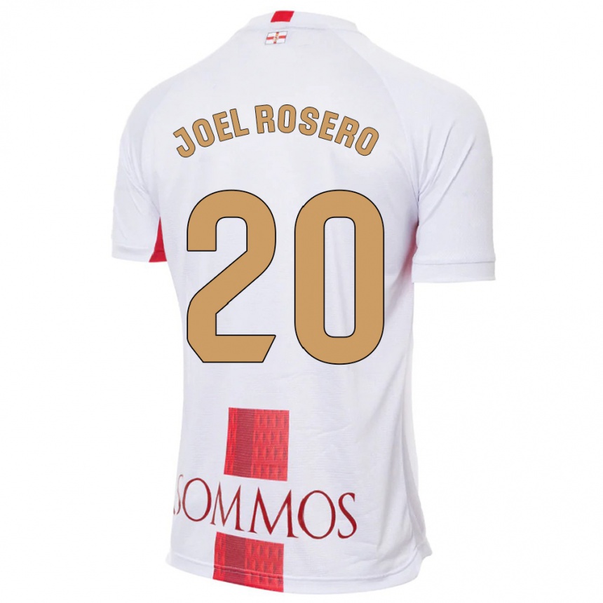 Enfant Football Maillot Alexis Joel Rosero #20 Blanc Tenues Extérieur 2023/24 Canada