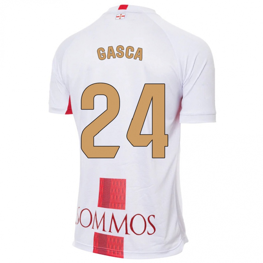 Enfant Football Maillot Verónica Gasca #24 Blanc Tenues Extérieur 2023/24 Canada