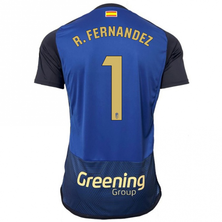 Kids Football Raúl Fernández #1 Navy Away Jersey 2023/24 T-Shirt Canada