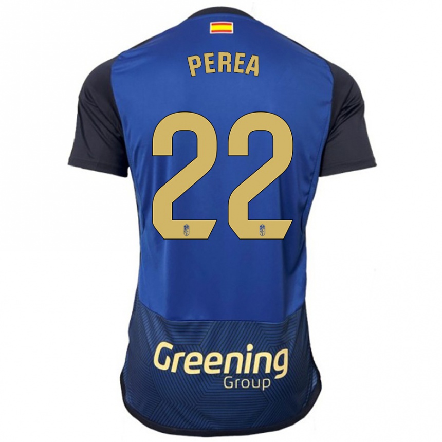 Enfant Football Maillot Alberto Perea #22 Marin Tenues Extérieur 2023/24 Canada