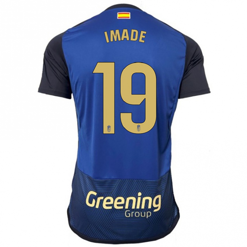 Enfant Football Maillot Edna Imade #19 Marin Tenues Extérieur 2023/24 Canada