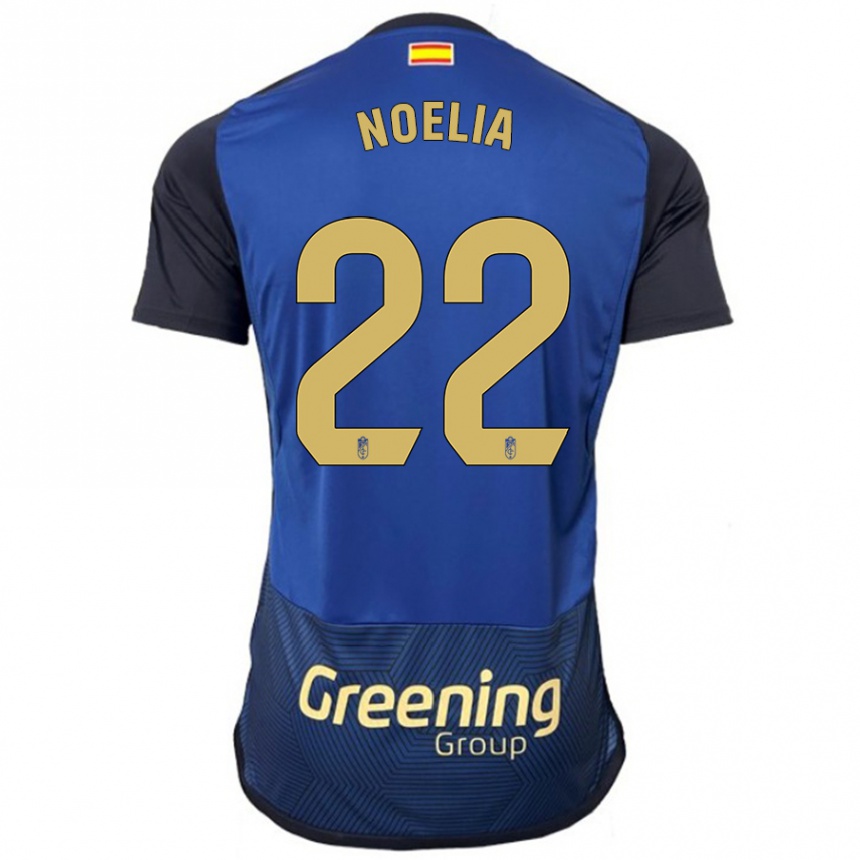 Kids Football Noelia Salas Mullens #22 Navy Away Jersey 2023/24 T-Shirt Canada