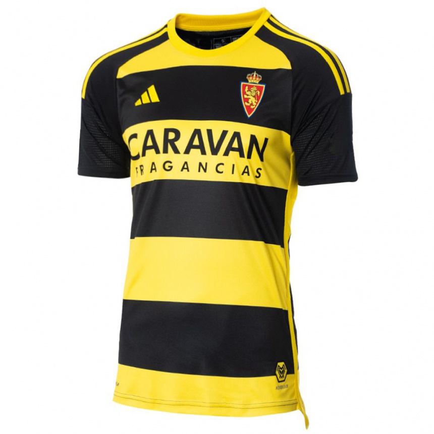 Enfant Football Maillot Jano Monserrate #0 Noir Jaune Tenues Extérieur 2023/24 Canada