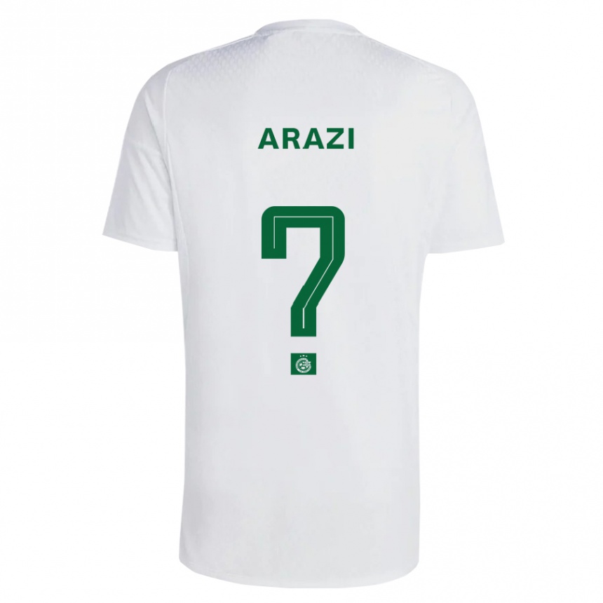 Enfant Football Maillot Amit Arazi #0 Vert Bleu Tenues Extérieur 2023/24 Canada