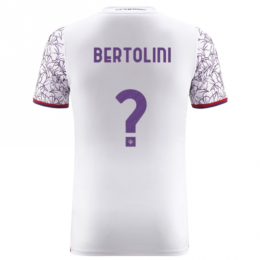 Enfant Football Maillot Gabriele Bertolini #0 Blanc Tenues Extérieur 2023/24 Canada