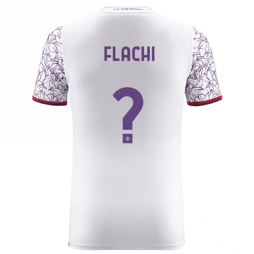 Enfant Football Maillot Tommaso Flachi #0 Blanc Tenues Extérieur 2023/24 Canada