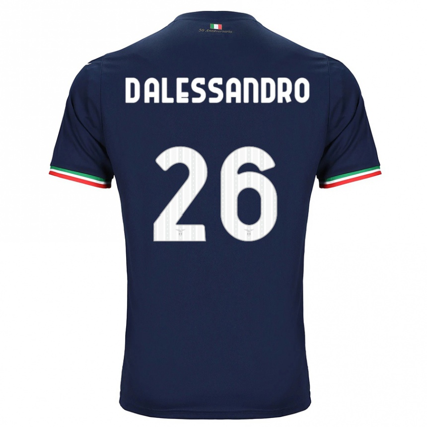 Kids Football Mattya D'alessandro #26 Navy Away Jersey 2023/24 T-Shirt Canada