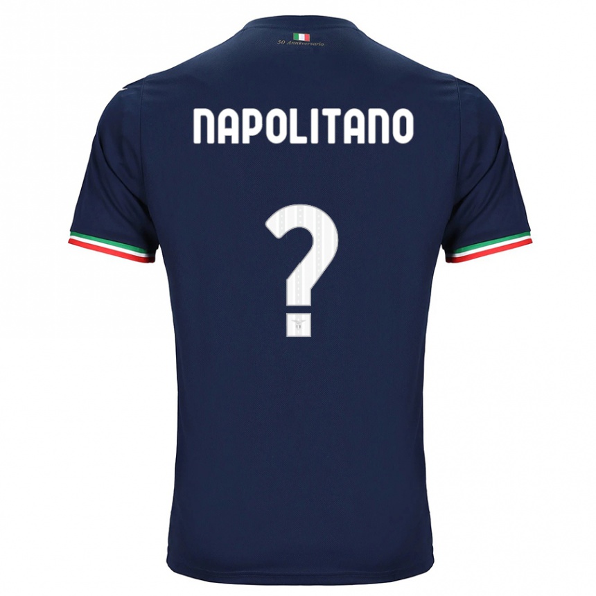 Enfant Football Maillot Federico Napolitano #0 Marin Tenues Extérieur 2023/24 Canada