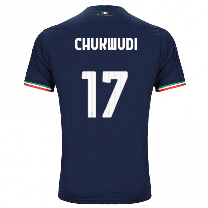 Kids Football Ogonna Franca Chukwudi #17 Navy Away Jersey 2023/24 T-Shirt Canada