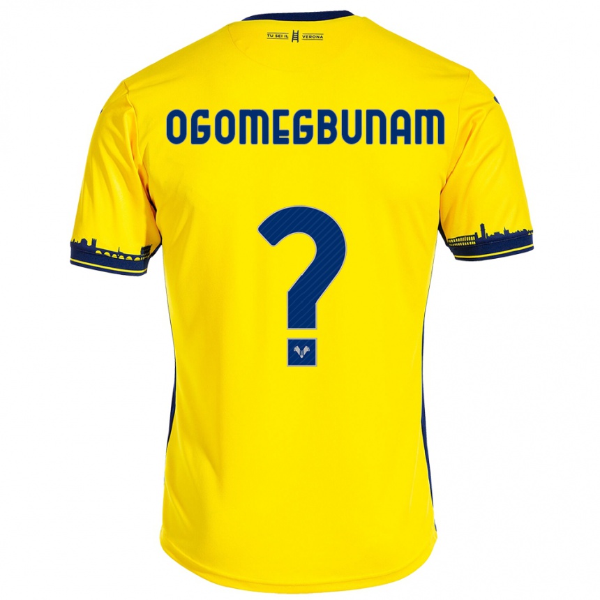 Enfant Football Maillot Izu Ogomegbunam #0 Jaune Tenues Extérieur 2023/24 Canada