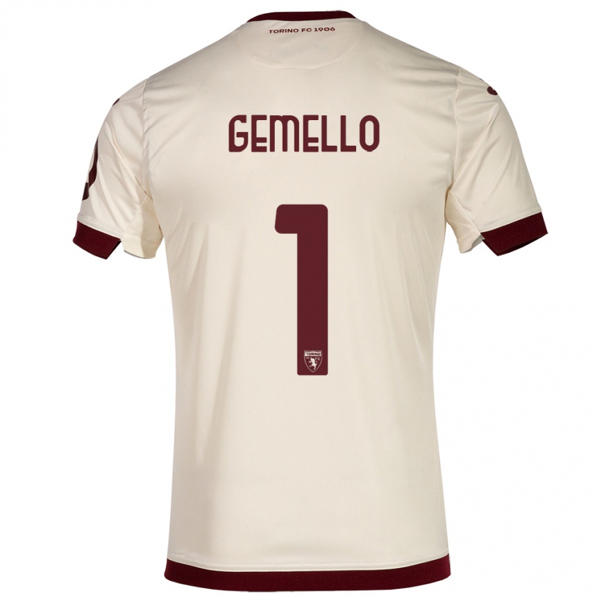 Enfant Football Maillot Luca Gemello #1 Champenois Tenues Extérieur 2023/24 Canada