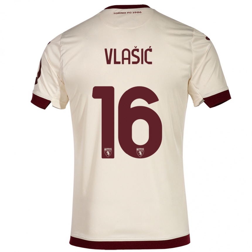 Enfant Football Maillot Nikola Vlašić #16 Champenois Tenues Extérieur 2023/24 Canada