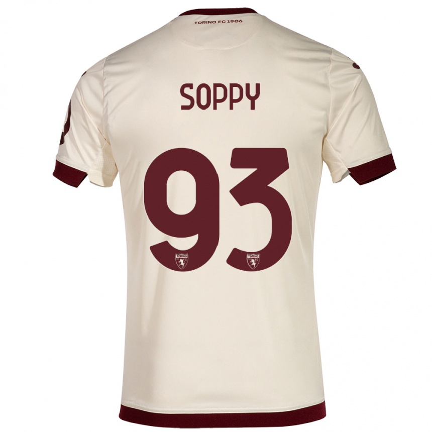 Enfant Football Maillot Brandon Soppy #93 Champenois Tenues Extérieur 2023/24 Canada