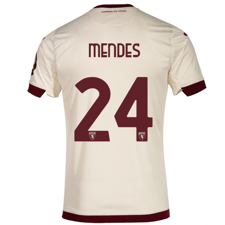 Enfant Football Maillot Rodrigo Mendes #24 Champenois Tenues Extérieur 2023/24 Canada